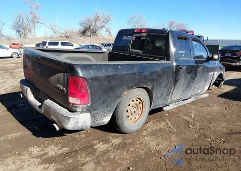 2010 Dodge Ram 1500 Slt/Sport/Trx из США, поврежденный, VIN 1D7RV1GT5AS135145